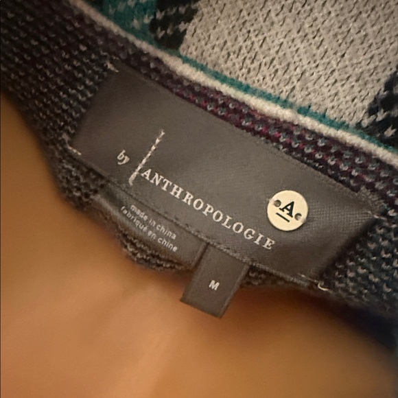 Anthropologie Multicolor Plaid Button Down Shirt - Picture 6 of 7